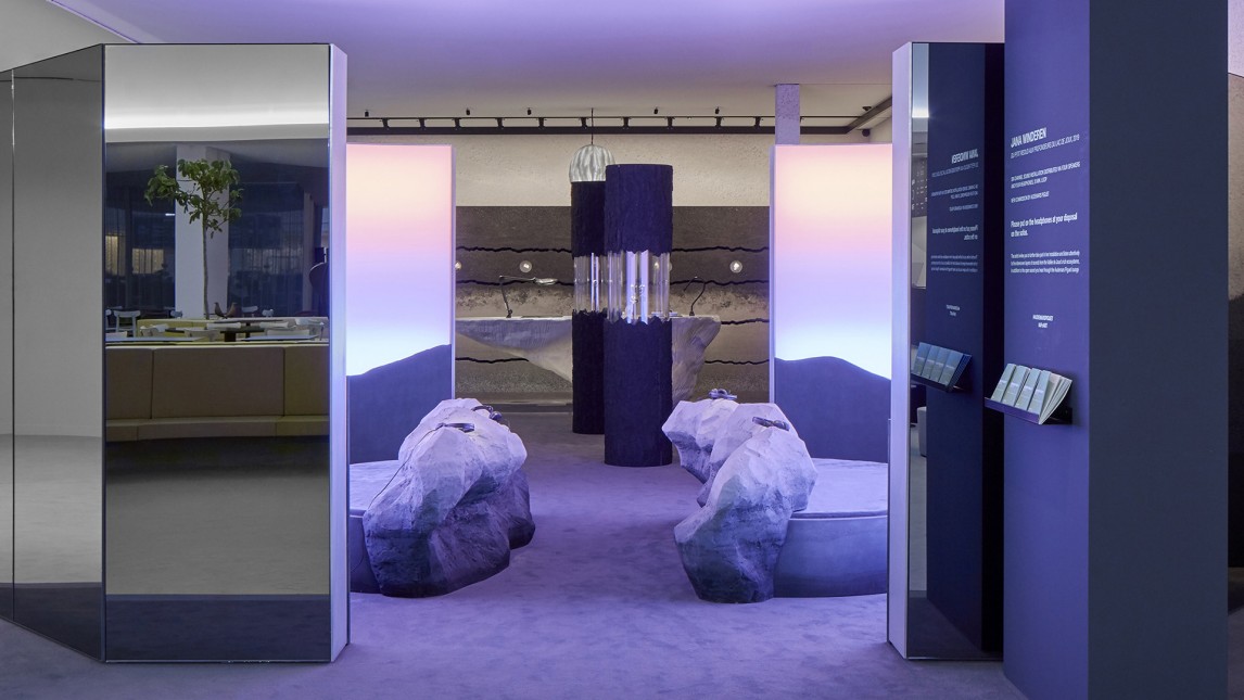 Fernando Mastrangelo's lounge design inspired by the Vallée de Joux