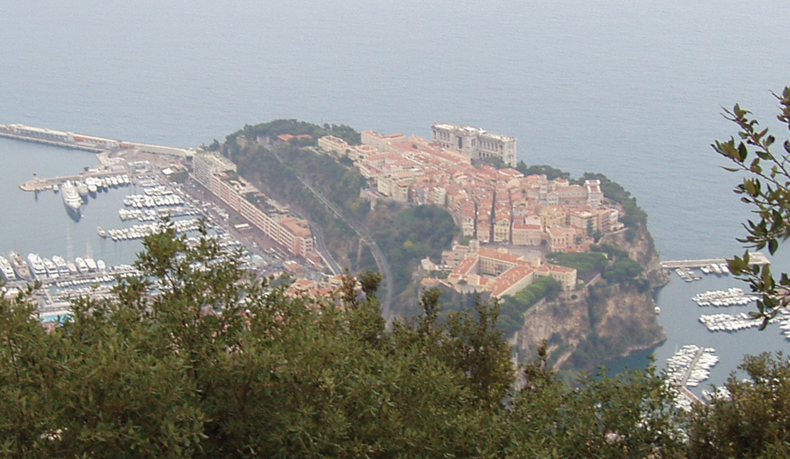 Monaco vu du ciel