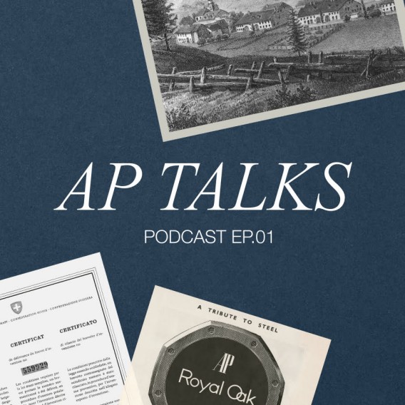 Thumbnail für den Podcast „AP Talks“ von Audemars Piguet