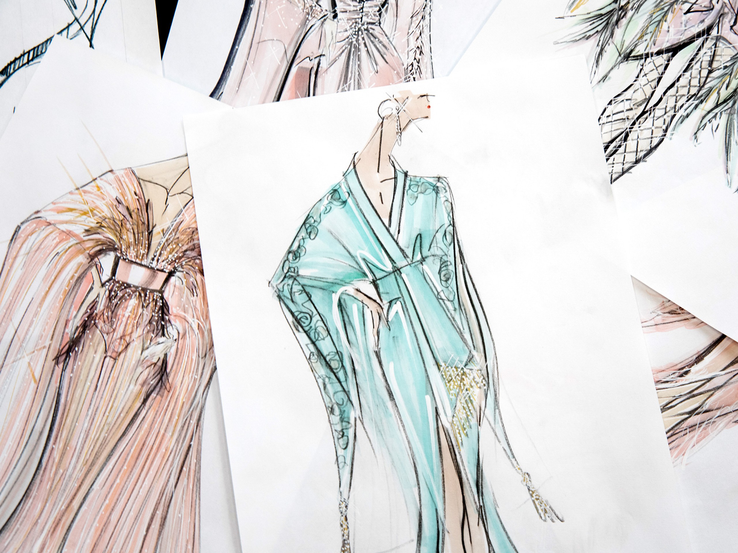 Наброски Ralph & Russo