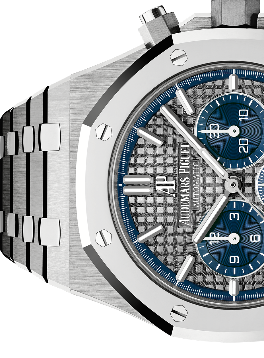 Audemars Piguet Royal Oak Chronograph Titanium Platinum 41mm Slate Dial  Bracelet 26331IP.OO.1220IP.01