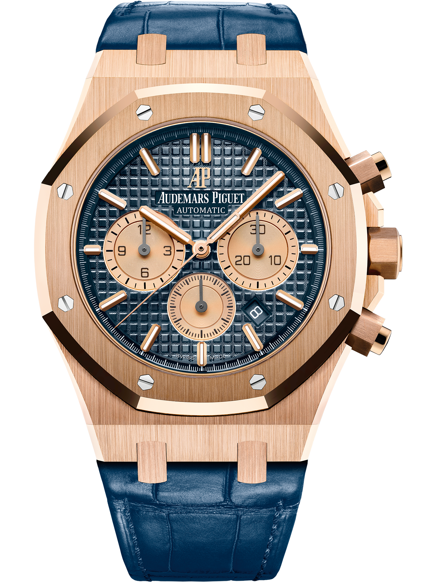 Royal oak gold blue on sale dial