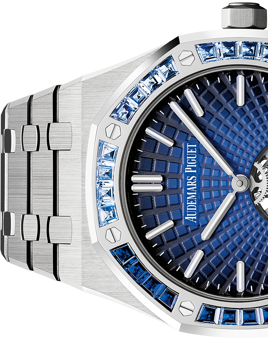 Audemars piguet royal oak sapphire hot sale