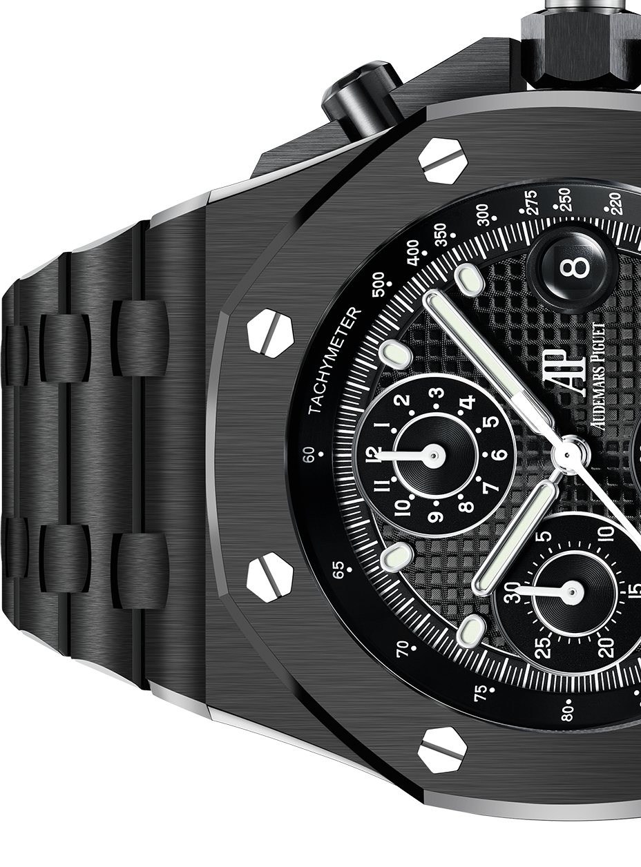 Audemars Piguet Royal Oak Offshore Selfwinding Chronograph Black Ceram –  Element iN Time NYC