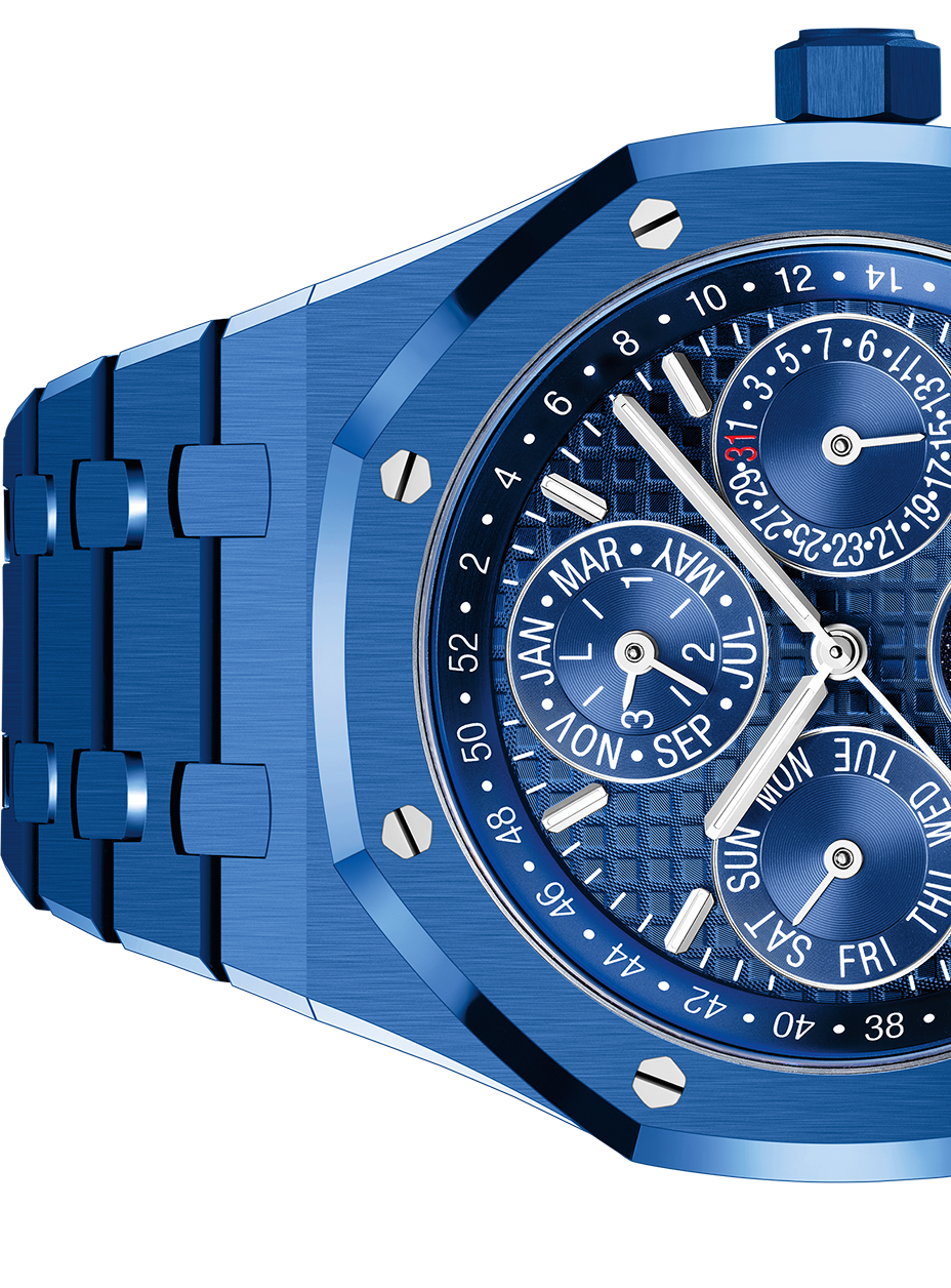 The Audemars Piguet Royal Oak Perpetual Calendar Blue Ceramic