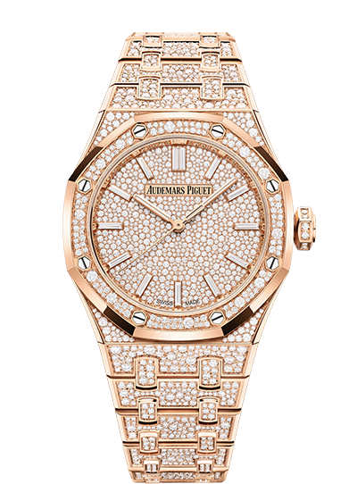 Audemars piguet royal oak rose gold womens top