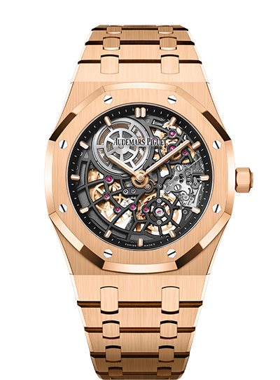 Audemars piguet royal hot sale oak skeleton iced out