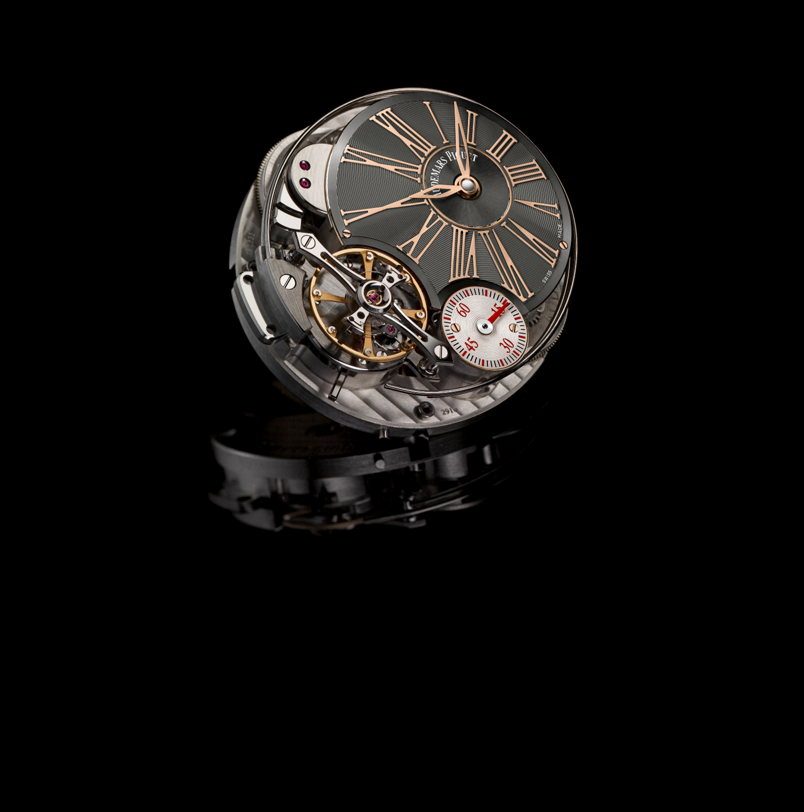 Handaufzugs-Uhrwerk mit Minutenrepetition und Hemmung mit Direktimpuls von Audemars Piguet