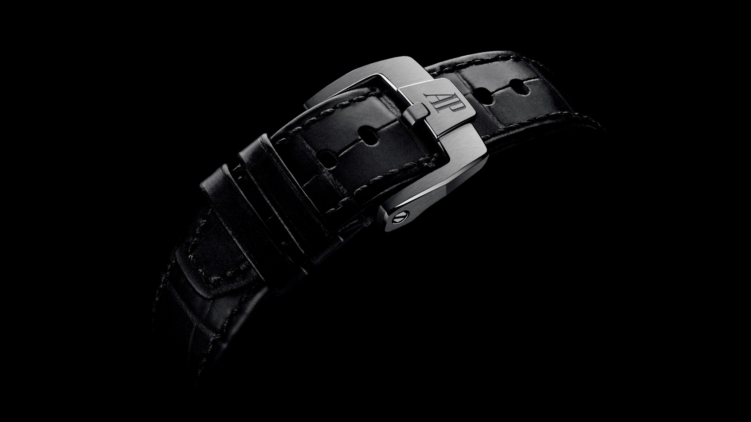 A leather strap with an Audemars Piguet buckle