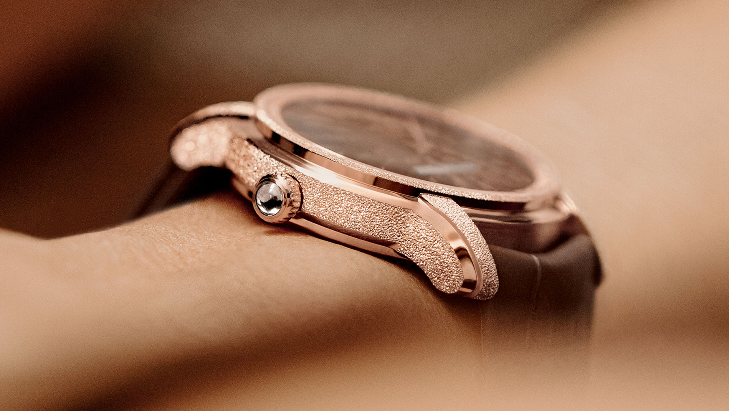 Close up on a Millenary watch.