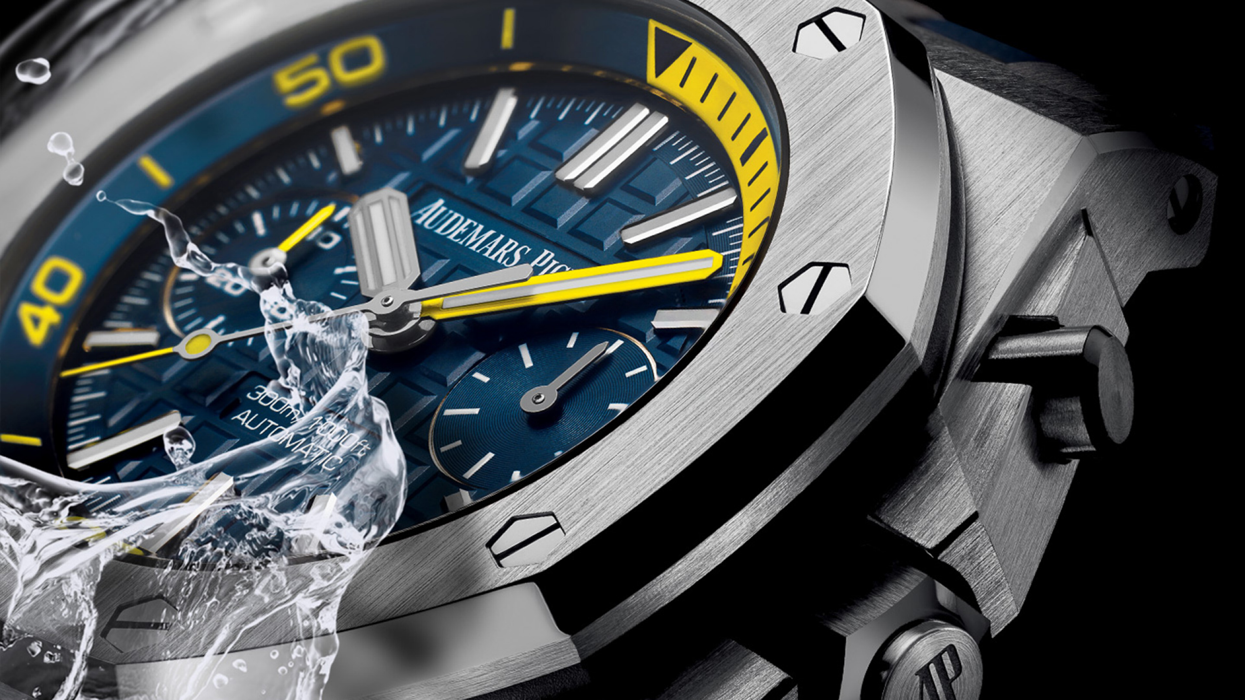 Water on the case of a watch.