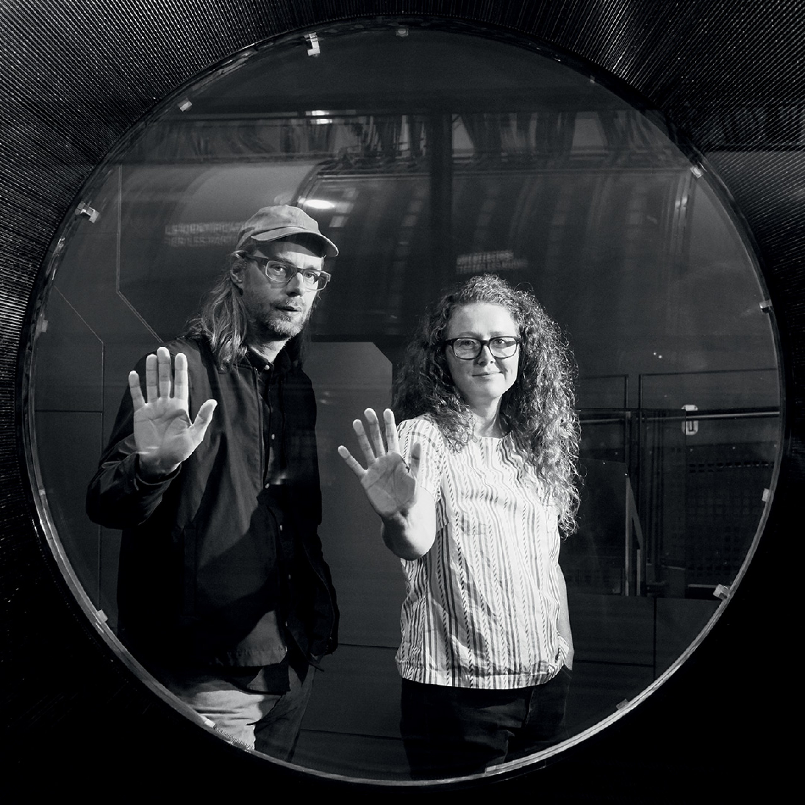 Portrait of the british artist-duo "Semiconductor".
