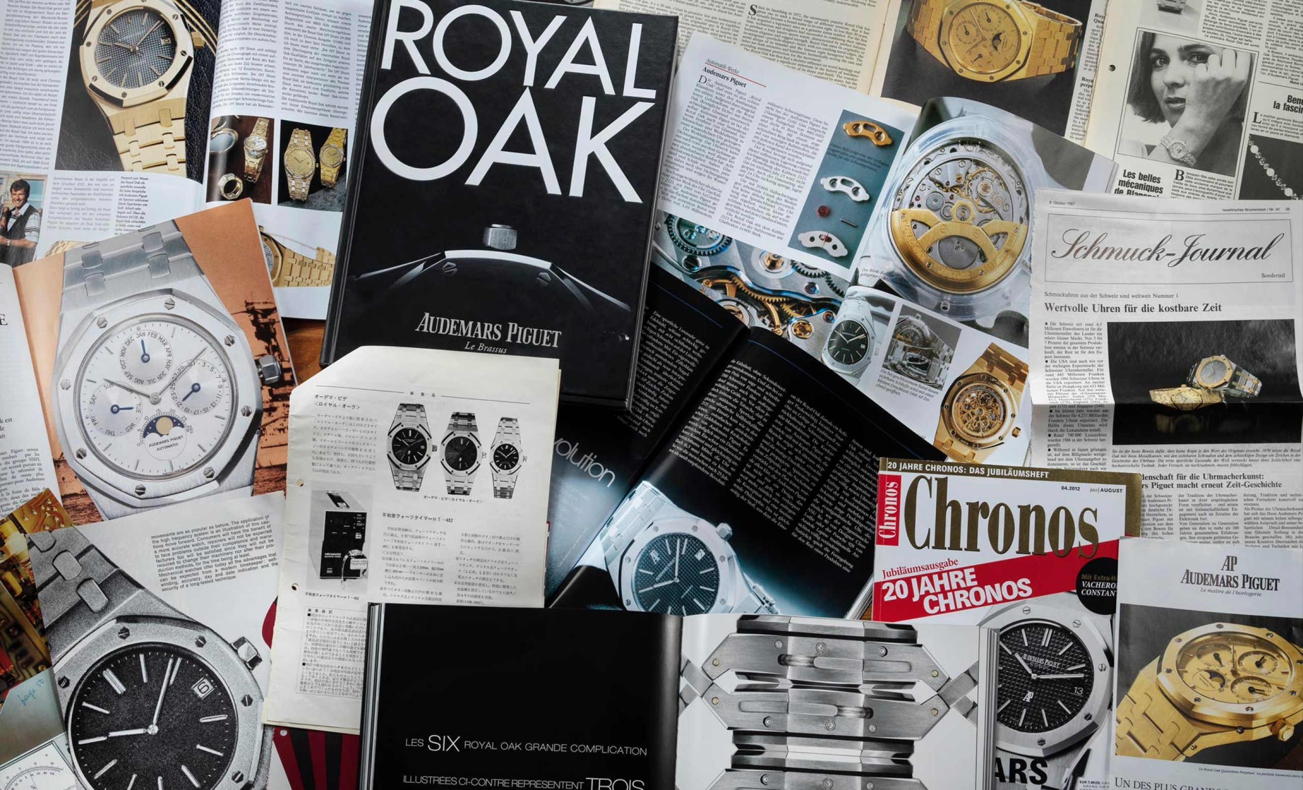 Veröffentlichungen über die Royal Oak von 1972 bis 2021