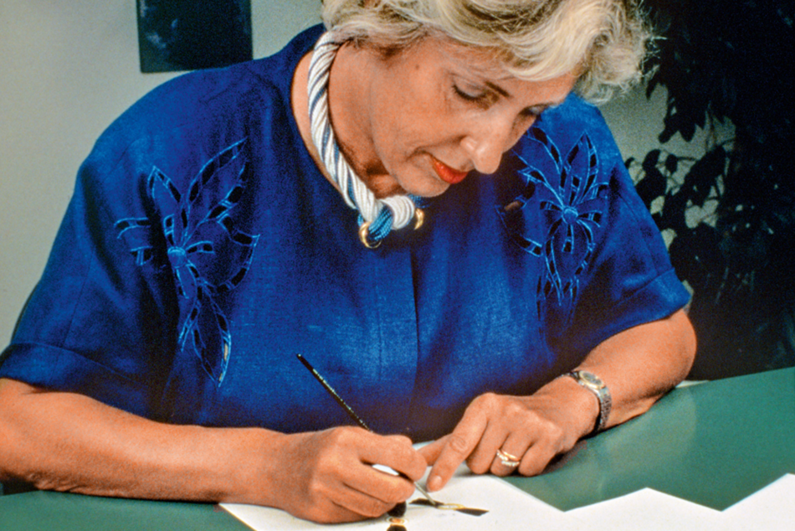 Portrait of Jacqueline Dimier drawing