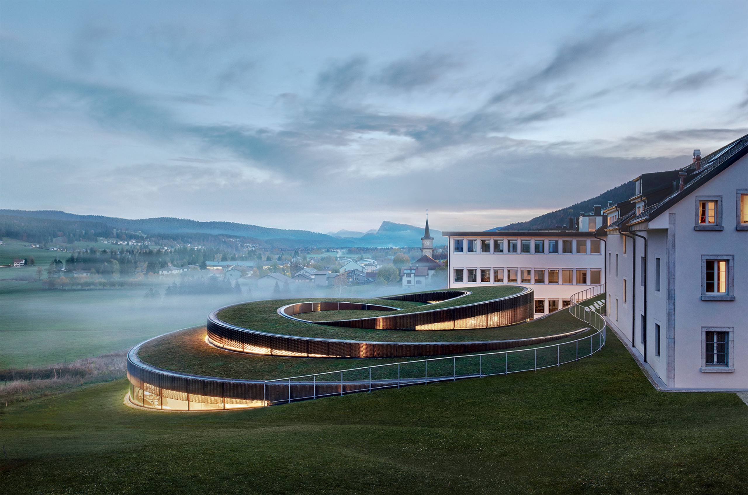 The museum Musée Atelier Audemars Piguet in Le Brassus, Switzerland.