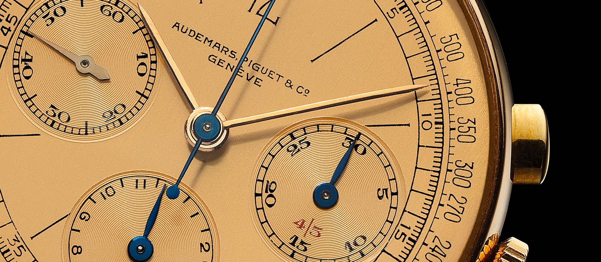 Audemars Piguet Royal Oak Chronograph 18kt Rose Gold Blue Dial