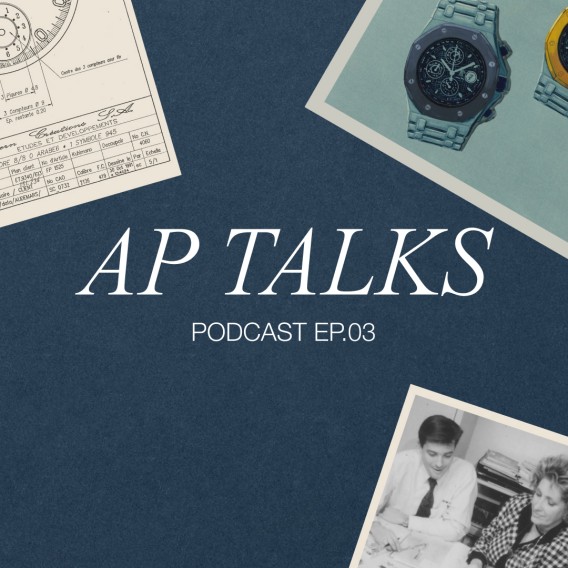 Thumbnail für den Podcast „AP Talks“ von Audemars Piguet